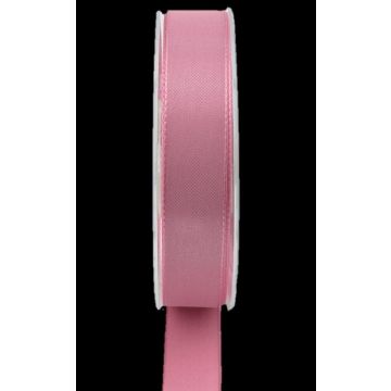 Nastro decorativo in poliestere WIARA, rosa antico, 50 m, 25 mm