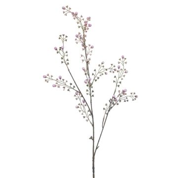 Ramo decorativo bacca finta PIXORA con bacche, lilla chiaro, 85 cm
