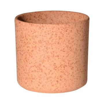 Fioriera ARAYA, ceramica, maculato, marrone, 10cm, Ø10cm
