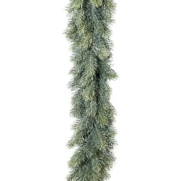 Ghirlanda artificiale abete blu YALVI, blu-verde, 180 cm