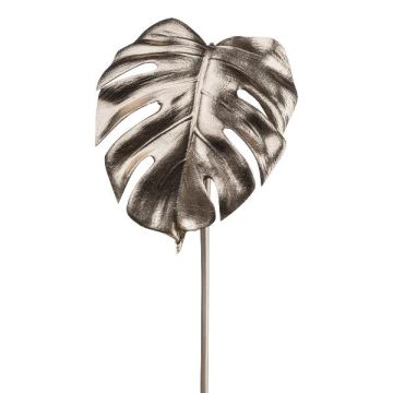 Foglia artificiale Philodendron Monstera Deliciosa MINLAS, oro, 40 cm