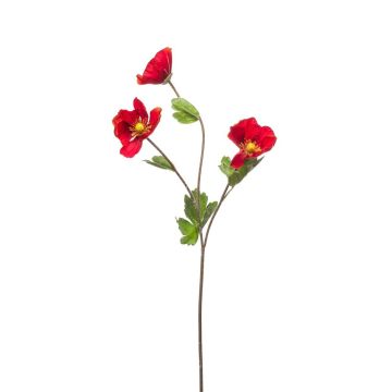 Ramo decorativo di papavero MIROLB, rosso, 70 cm