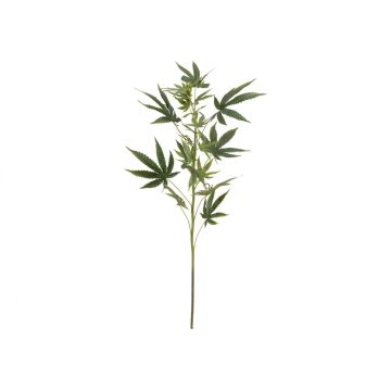 Ramo artificiale di canapa AKASYA, verde, 90 cm