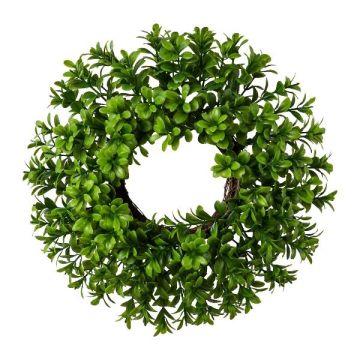 Ghirlanda artificiale di bosso ZATRI, verde, Ø 28 cm