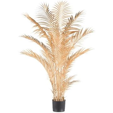 Palma decorativa Areca TORMO, oro metallizzato, 145 cm