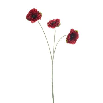 Ramo artificiale papavero WHONRA, rosso, 60 cm