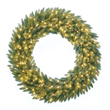 Corona di abete artificiale AMARILLO, verde, LEDs, Ø90cm
