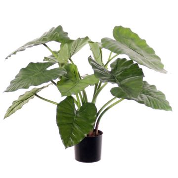 Alocasia Calidora artificiale YONCE, verde, 60cm