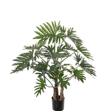Philodendron selloum finto DONIS, tronco artificiale, 120cm