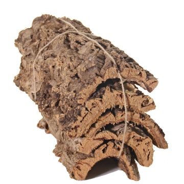 Pezzi di corteccia di sughero naturale DIANTHA, 5 pezzi, marrone, 50x25cm