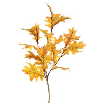 Ramo di quercia artificiale ERASMIA, giallo-arancione, 75cm