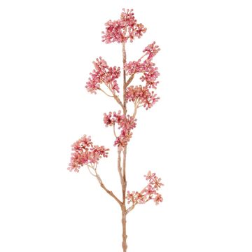 Ramo di callicarpa bodinieri artificiale FILOTAS con bacche, rosa, 45cm