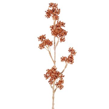 Ramo di callicarpa bodinieri artificiale FILOTAS con bacche, arancione, 45cm