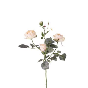Ramo di rose artificiali DIAMANTIS, rosa tenue, 75cm