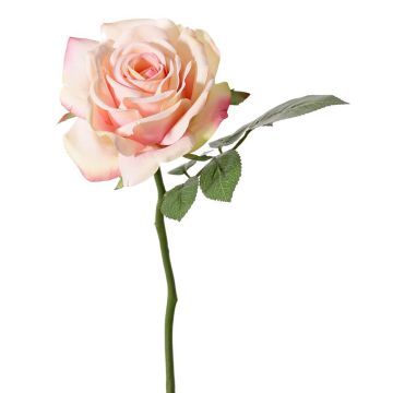 Rosa artificiale NIKOLETA, rosa, 30cm, Ø12cm