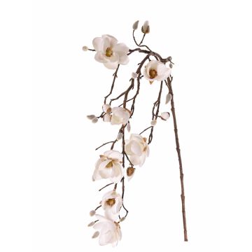 Magnolia finta KOSMAS, crema, 115cm, Ø8cm