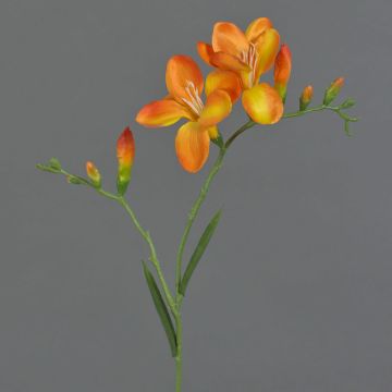Fresia artificiale MARUSHA, arancione, 65cm, Ø7cm