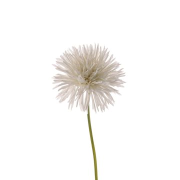 Crisantemo artificiale NANDITA, bianco, 60cm, Ø15cm