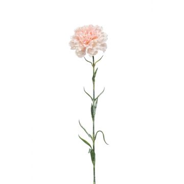 Garofano artificiale NIRUSHA, rosa-crema, 65cm