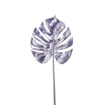Foglia artificiale di filodendro Monstera Deliciosa SEHUN, viola, 70cm