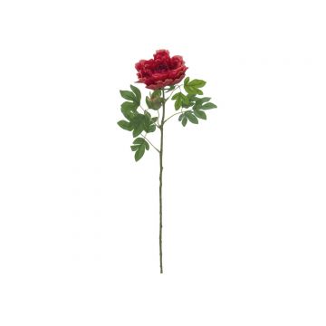 Peonia artificiale DARISA, rosa scuro, 80cm
