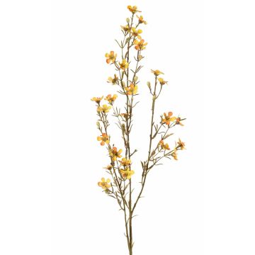 Fiore di cera artificiale NIANG, giallo-arancione, 80cm, Ø2-3cm