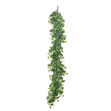 Ghirlanda artificiale di edera maculata GIRTAB, verde-bianco, 180cm