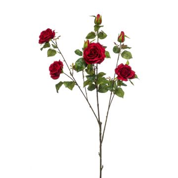 Ramo di rose artificiali HUMAM, rosso, 110cm