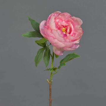 Peonia artificiale BARBRO, rosa-crema, 65cm