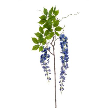 Ramo di glicine artificiale NISSRINE con fiori, blu, 145cm