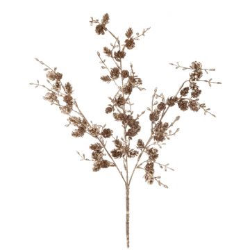 Ramo di pino artificiale EMERIC con pigne, oro, 45cm