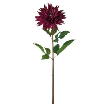 Dalia artificiale TURENA, viola scuro, 75cm