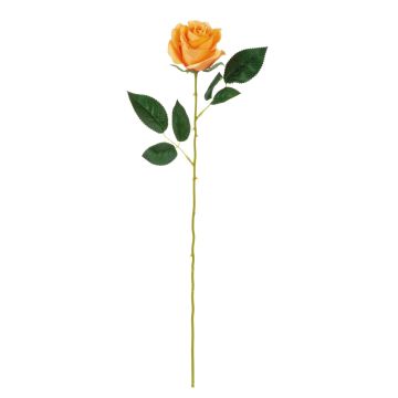 Rosa artificiale SEENSA, arancione, 55cm Ø7cm