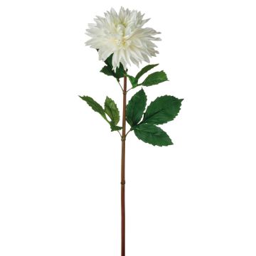 Dalia artificiale TURENA, bianco-crema, 75cm