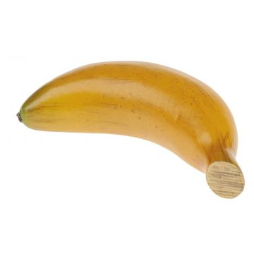 Banana di plastica BRAEMAR, giallo, 13cm