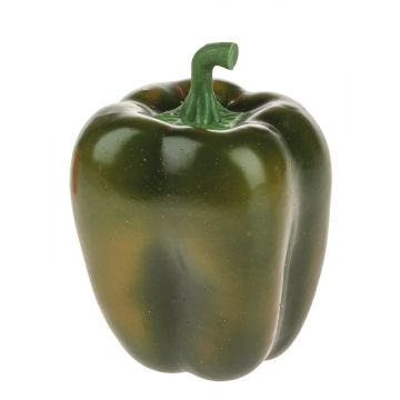 Peperone artificiale PINTO, verde, 9cm