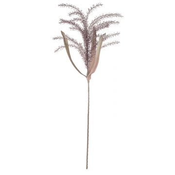 Ramo finto di erba della pampa VADIM, rosa antico, 110cm
