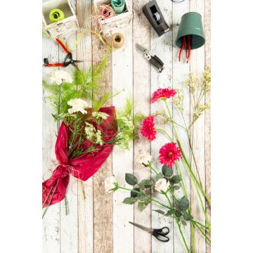 Composizione di mazzi di fiori artificiali a tua scelta