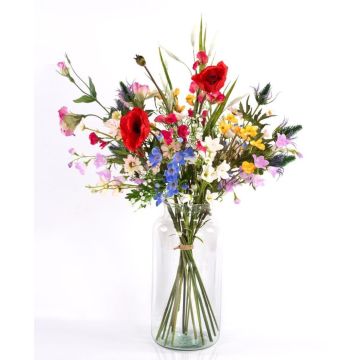 Bouquet artificiale di fiori di prato PUANANI, multicolore, 75cm, Ø40cm