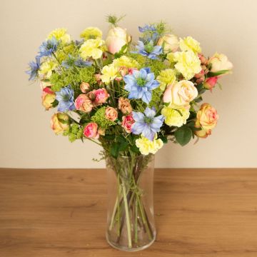 Bouquet di fiori personalizzato - richiesta del cliente Elisabeth