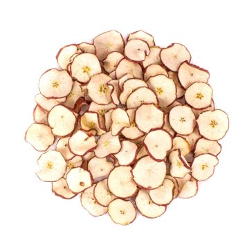 Fette di mela essiccate GERHILD, rosso, Ø4-6 cm, 200 g