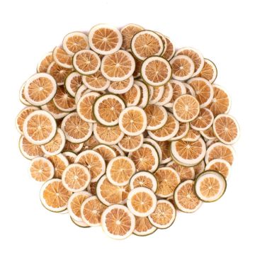 Fette di limone essiccate JORKER, verde, Ø4-6 cm, 250 g