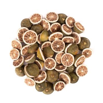 Mezzi limoni essiccati KRESZENTIA, verdi, Ø 3-4 cm, 250 g