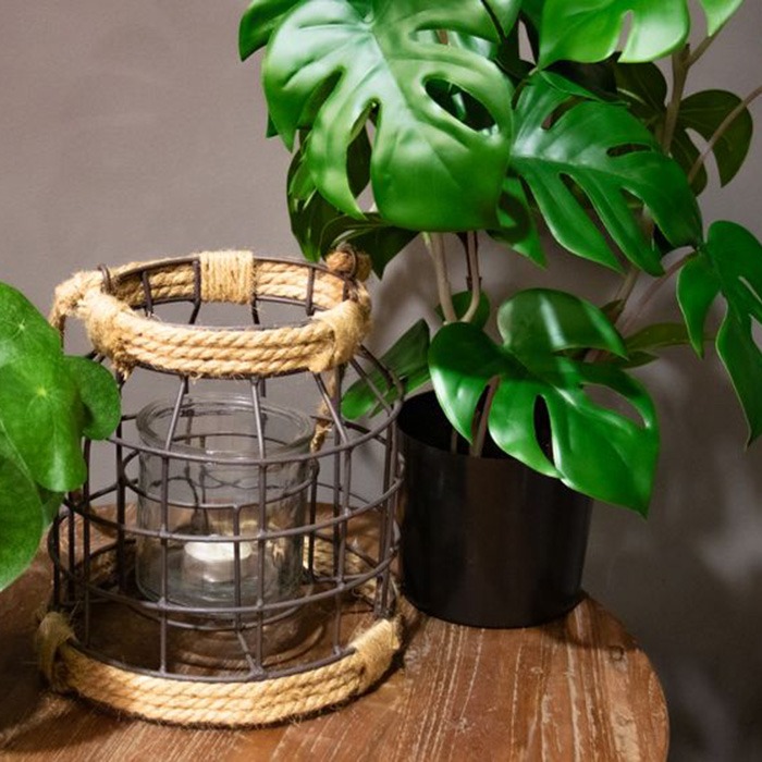 Idee decorative con piante finte