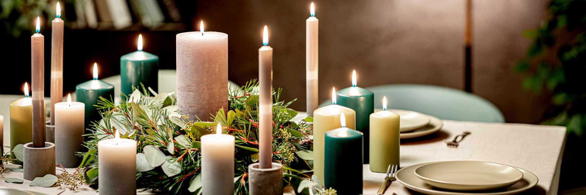 Candele su artplants