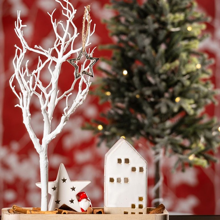 Addobbi natalizi per finestre