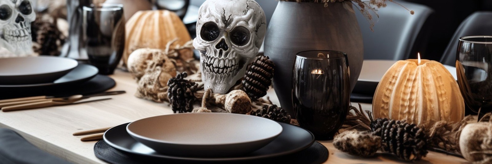 Decorazioni di Halloween per tavola, muro & porta