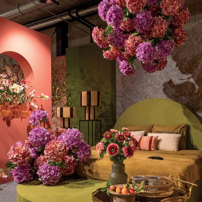 Decorazioni con ortensie