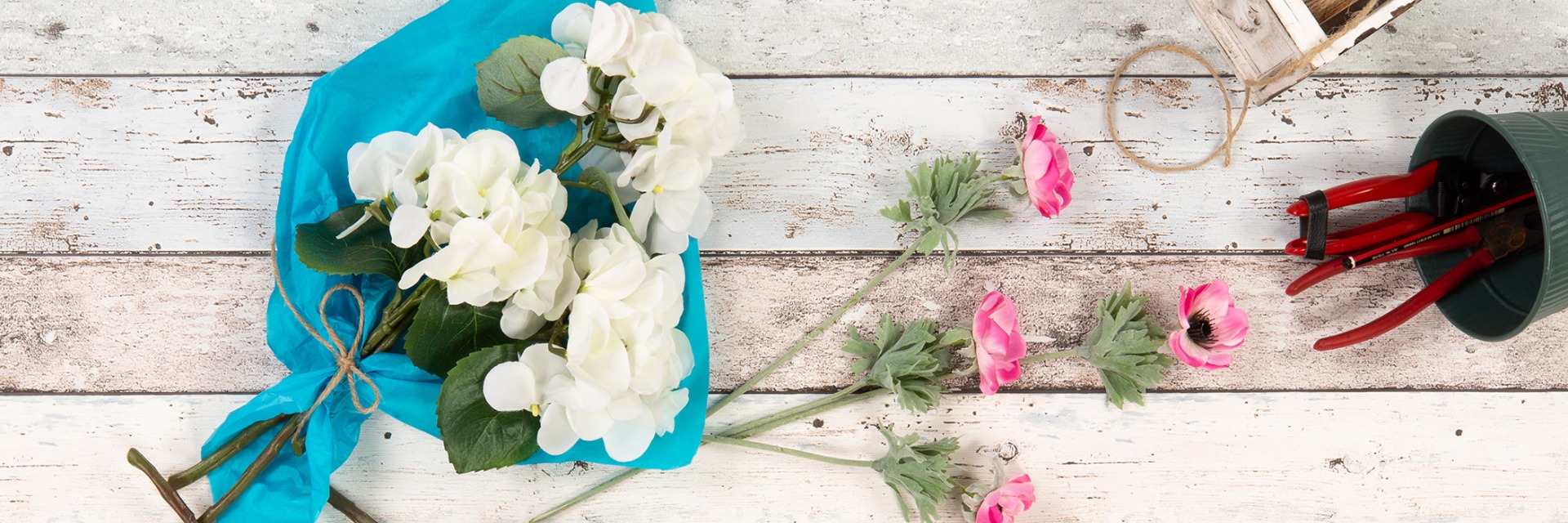 Bouquet e composizioni di ortensie personalizzate