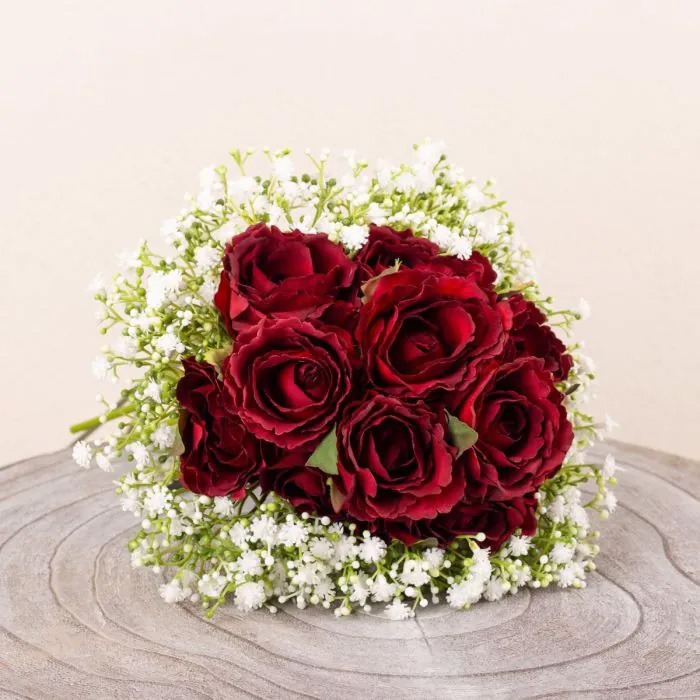 Bouquet da sposa con rose
